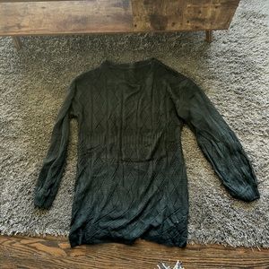 SHEIN Forest Green Sweater Dress-Size Large *New, without tags*